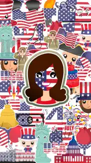american patriots stickers iphone screenshot 1