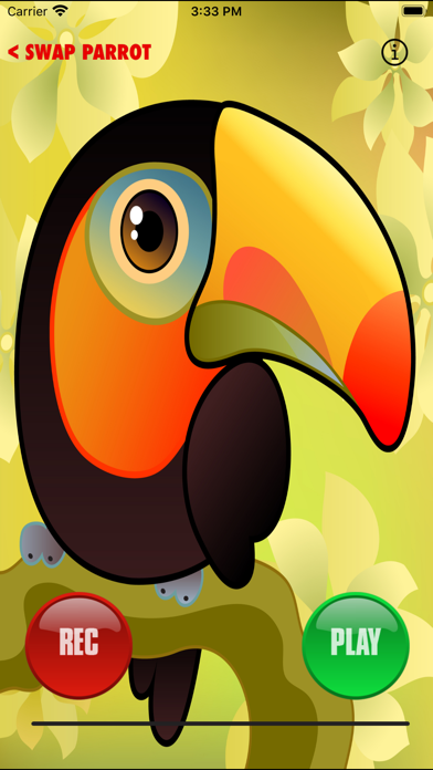 Talking Parrot Repeater Screenshot