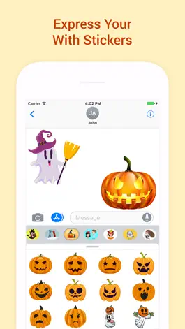 Game screenshot Animated Halloween Stickers! hack