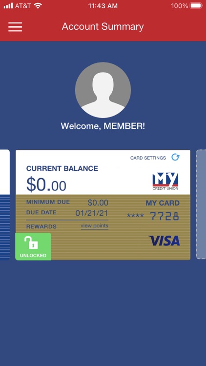 MyCU Credit Card