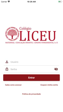 Game screenshot Colégio Liceu apk