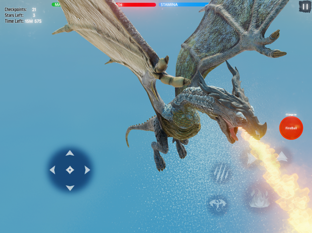 Capture d'écran Fantasy Dragon Simulator 2021