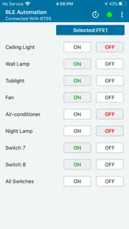 ble automation iphone screenshot 2