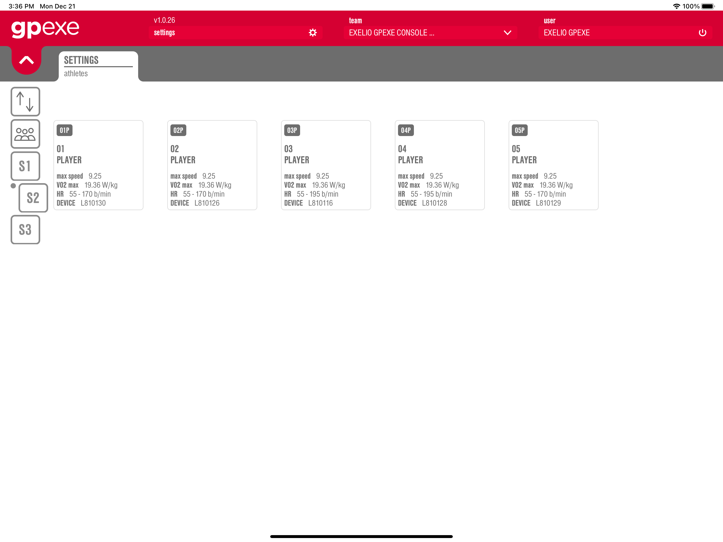 gpexe console screenshot 3