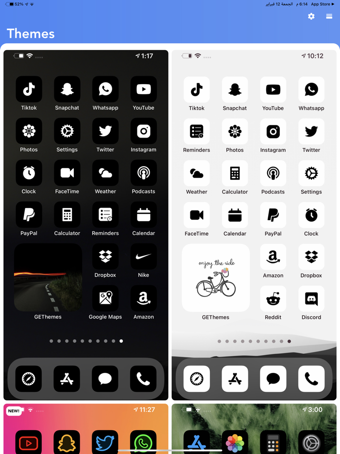 Themes - Icons App and Widget