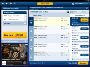 NationalRailEnquiries for iPad screenshot #1 for iPad
