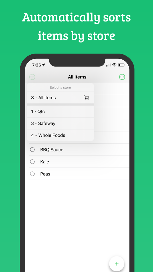 #4. Shared Grocery: Shopping List (iOS) 由: Kennan Mell
