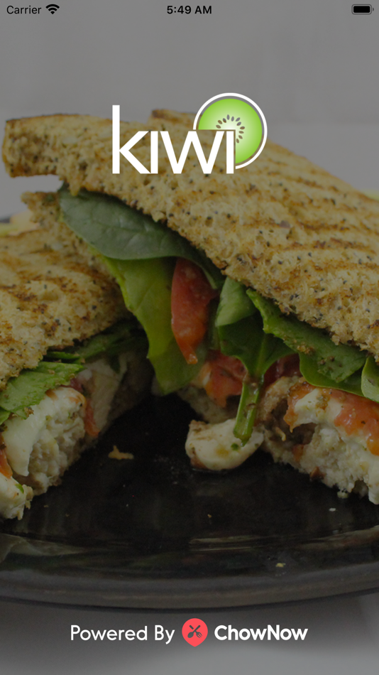 #1. Kiwi Cafe (iOS) 由: ChowNow