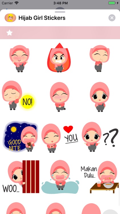 Hijab Girl Stickers screenshot-4