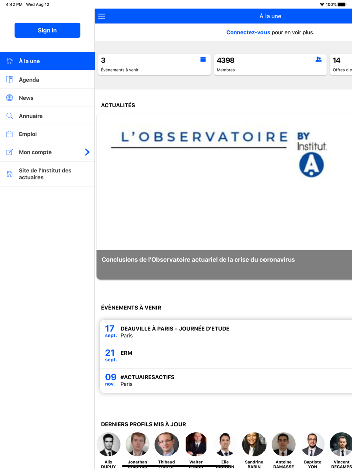 Institut des Actuaires