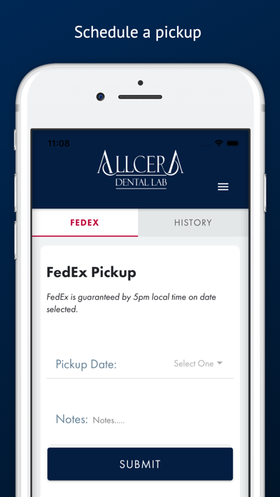 Allcera Dental Lab Screenshot