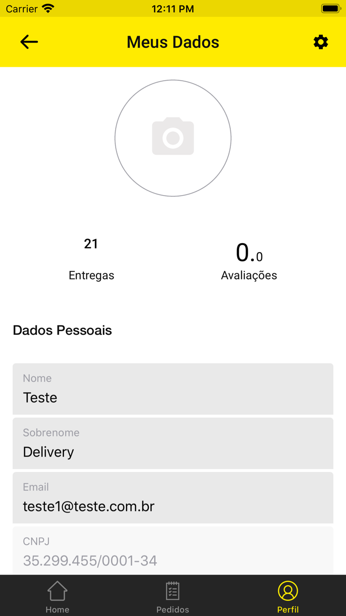 Delivery2u para Entregadores