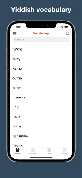 Game screenshot Yiddish vocabulary & sentences mod apk