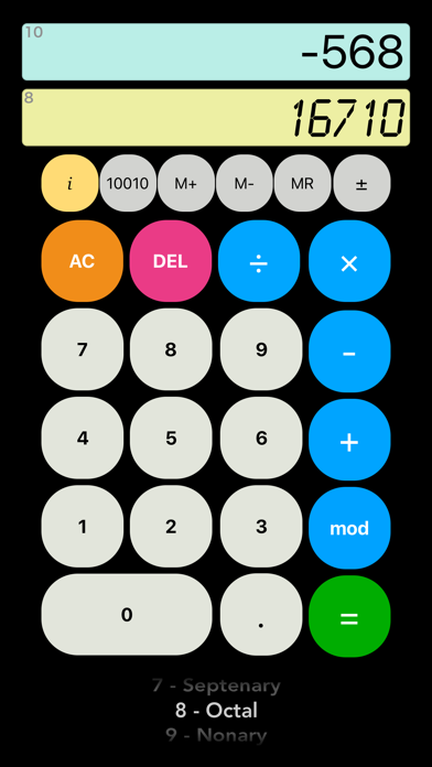 Screenshot #1 pour Binary Calc