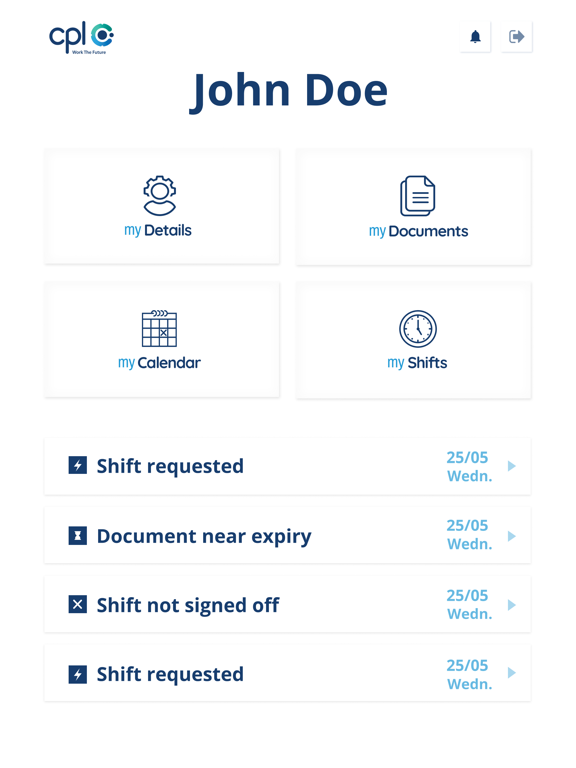 Screenshot #5 pour MyCpl Mobile Application