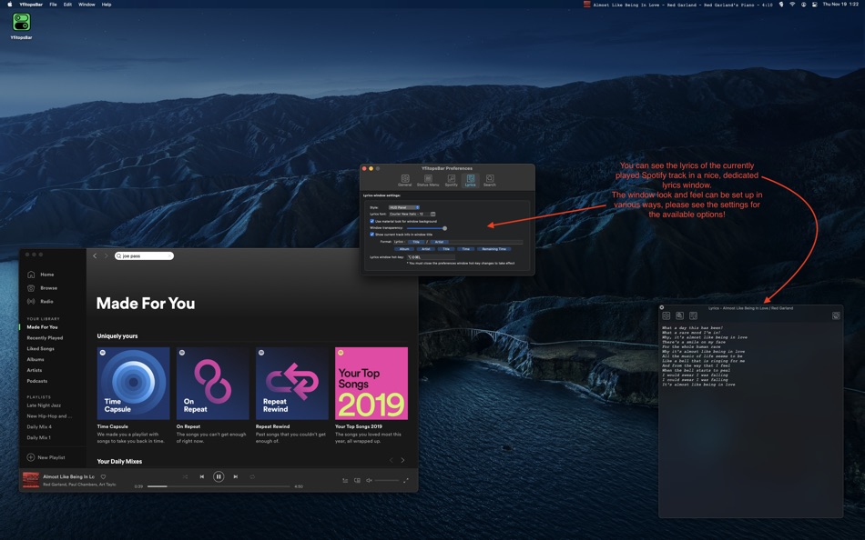 #1. YfitopsBar (macOS) 由: Istvan Hoffmann