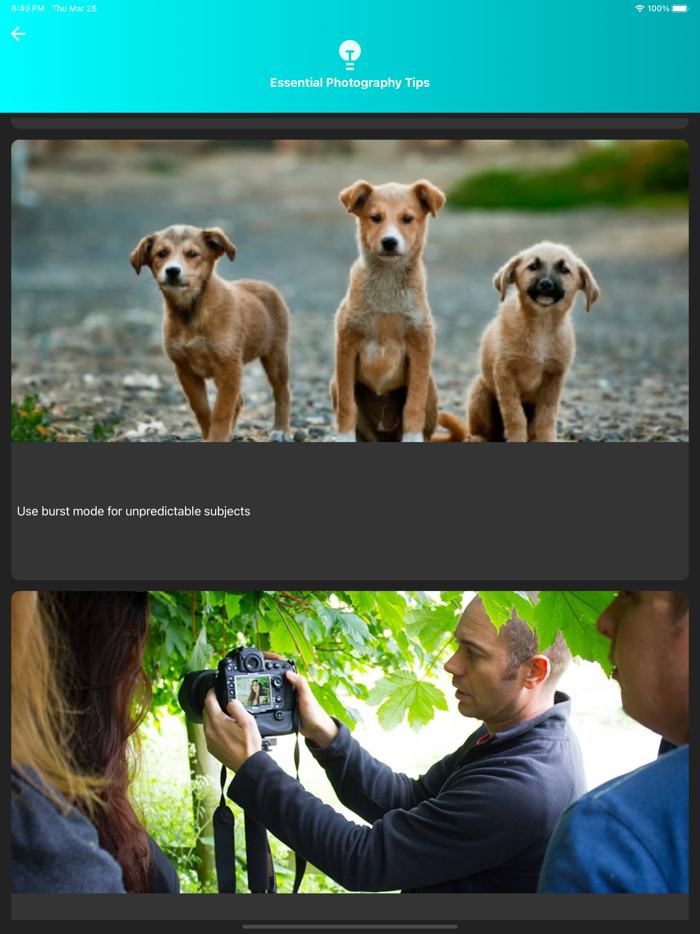 How to do Photography and Tips