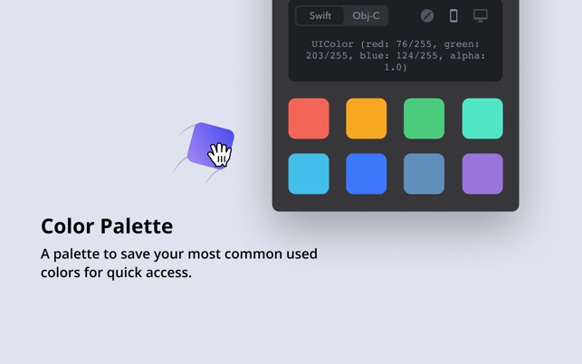 Color code picker