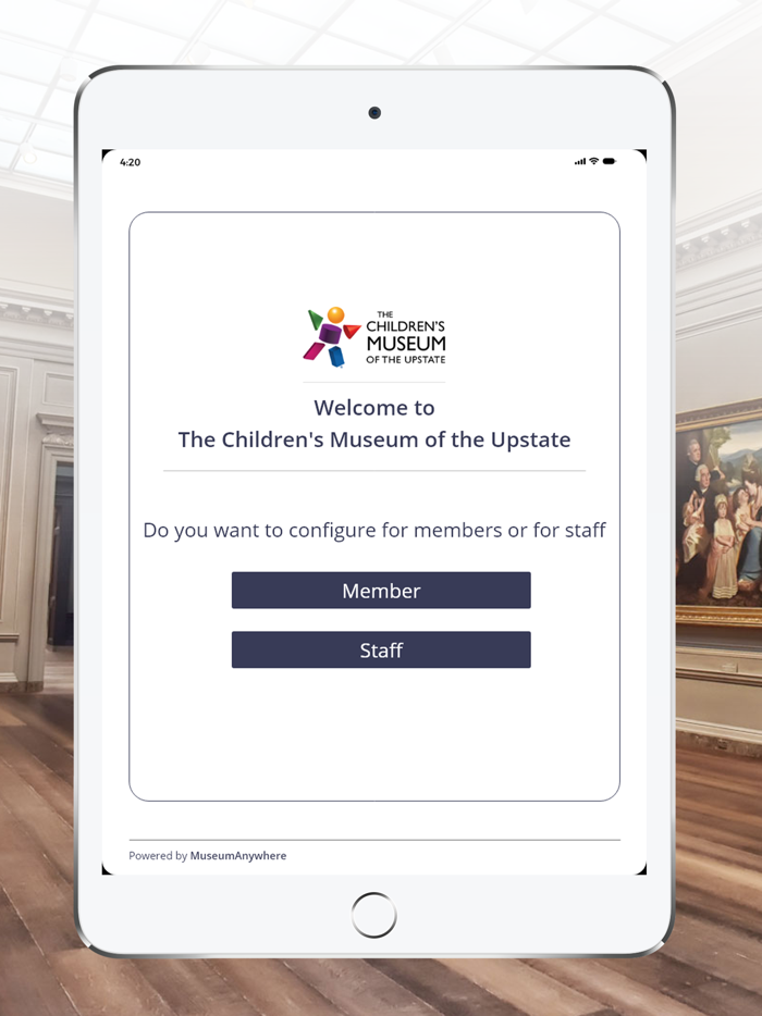Member fast lane kiosk