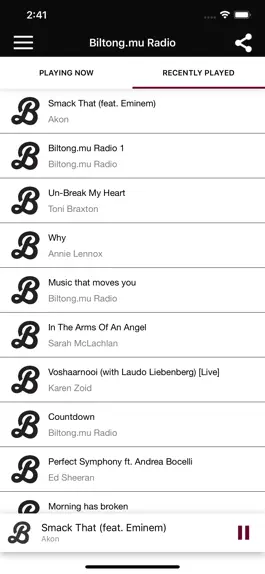 Game screenshot Biltong.mu Radio apk