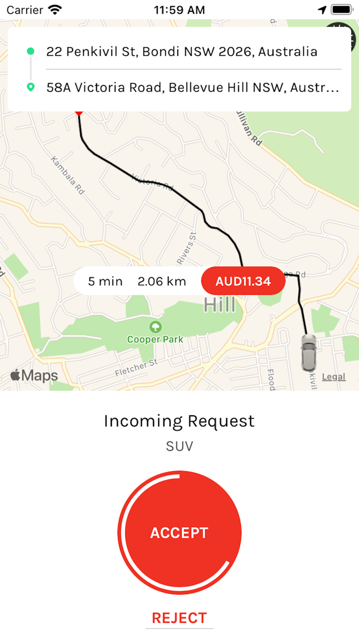 LOVE TRANSPORT DRIVER AUS MADE