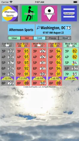 Game screenshot MyWeatherCal hack