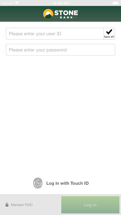 Stone Bank Business Banking Screenshot