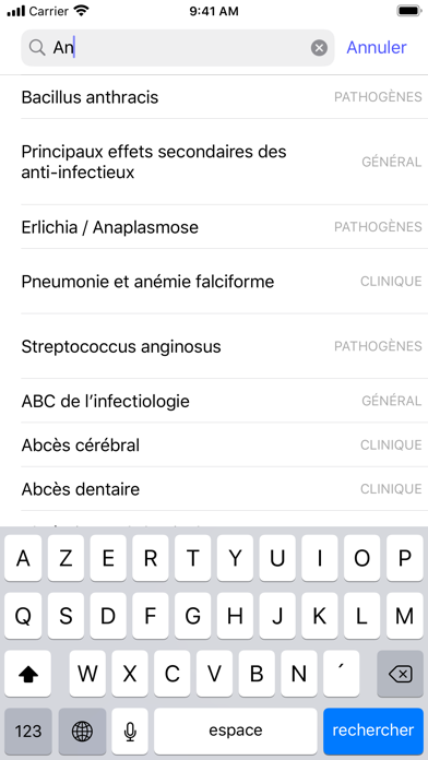 Antibiothérapie Pédiatrique Screenshot