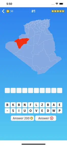 Game screenshot Algeria (DZA) : Provinces Quiz mod apk
