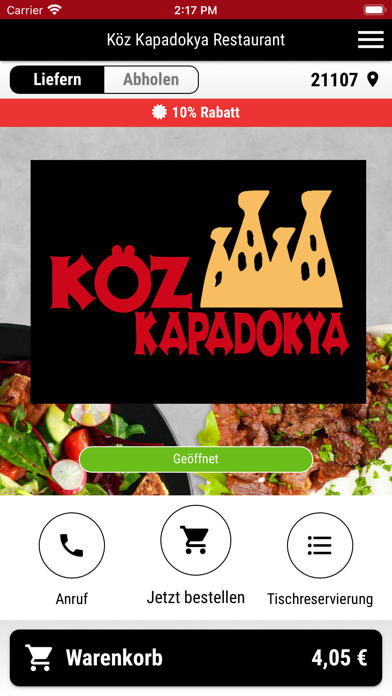 Köz Kapadokya Restaurant Screenshot