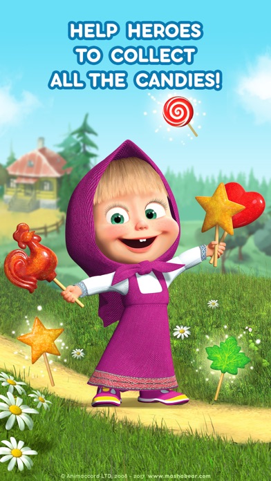 Masha and the Bear. Car Games Screenshot