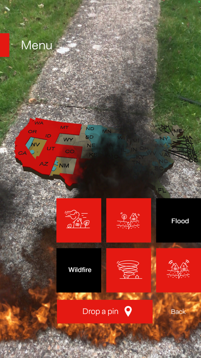 Hiscox Natural Disaster Map