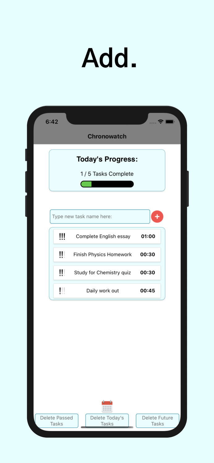 Chronowatch - Task Organizer
