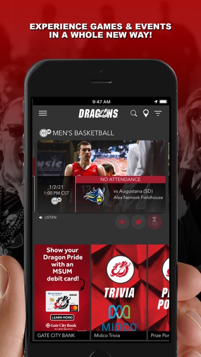 MSUM DRAGONS App Screenshot
