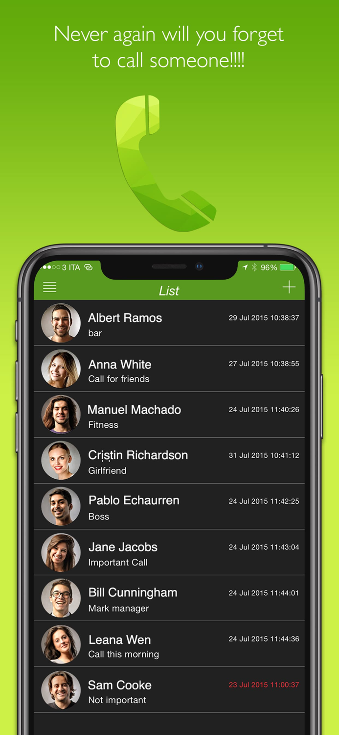 Call Later - Calls reminder