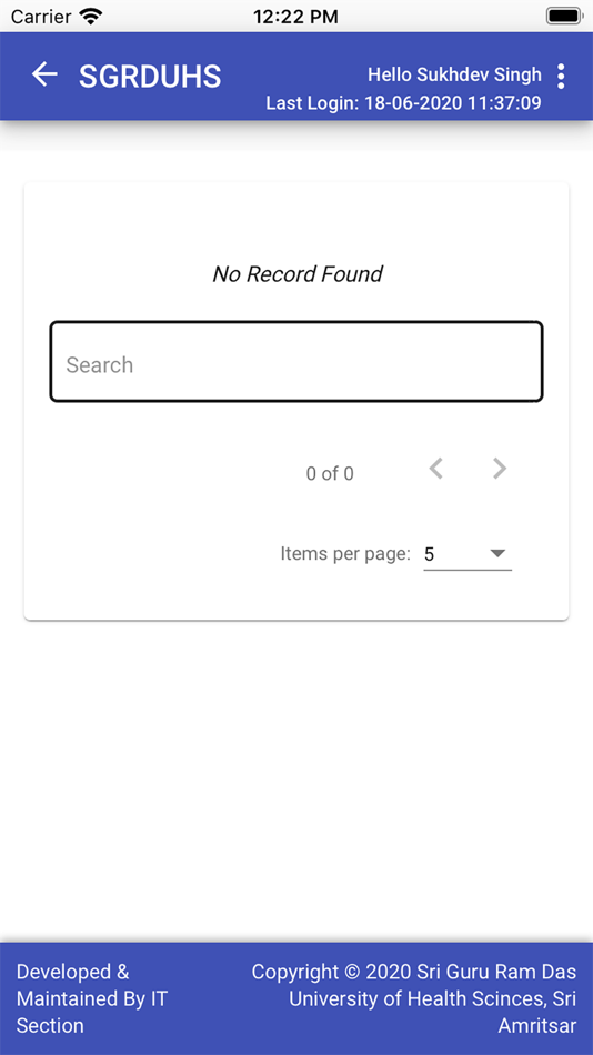 #2. SGRDUHS Quiz App (iOS) 由: SRI GURU RAM DAS UNIVERSITY OF HEALTH SCIENCES