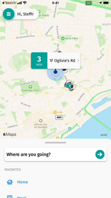 Tele Taxis Screenshot