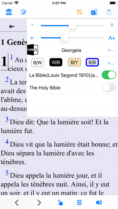 La Bible(Louis Segond 1910) Screenshot
