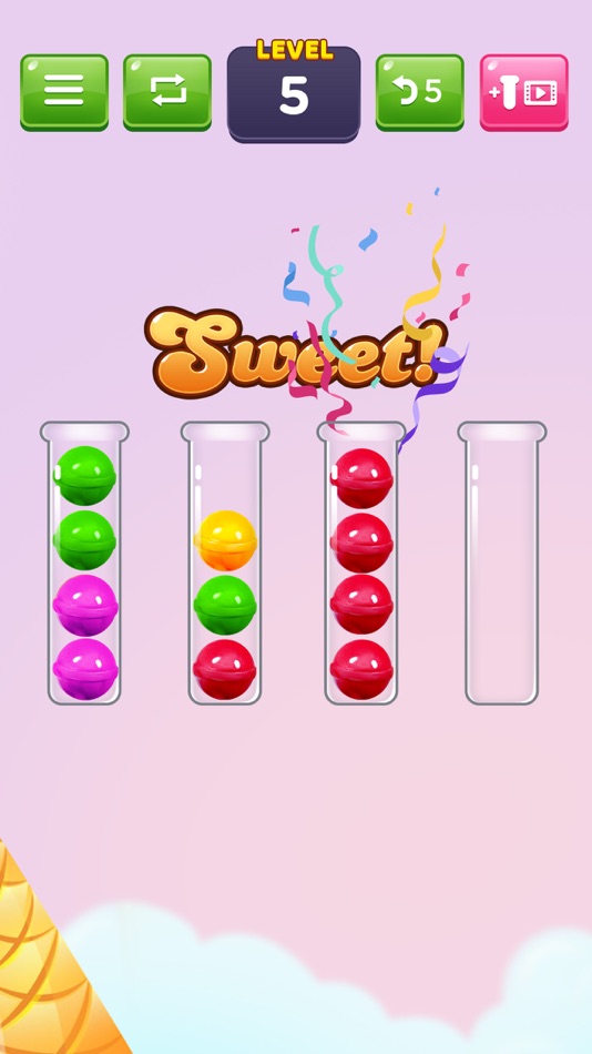 #3. Color Ball Puzzle - Ball Sort (iOS) 由: Quoc Thuan Mai
