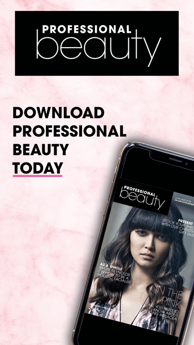 Professional Beauty Magazine Screenshot