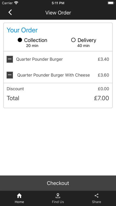 Dunya Restaurant Screenshot