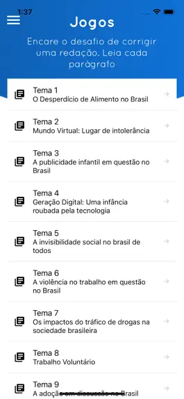 Game screenshot Hora da Redação apk