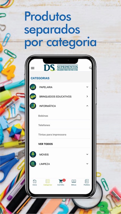DS Suprimentos Screenshot