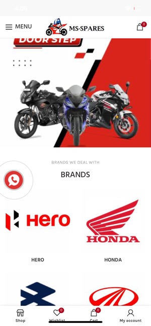 Bike parts online shopping apps top