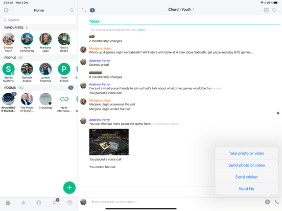 Screenshot #5 pour Advent.IM