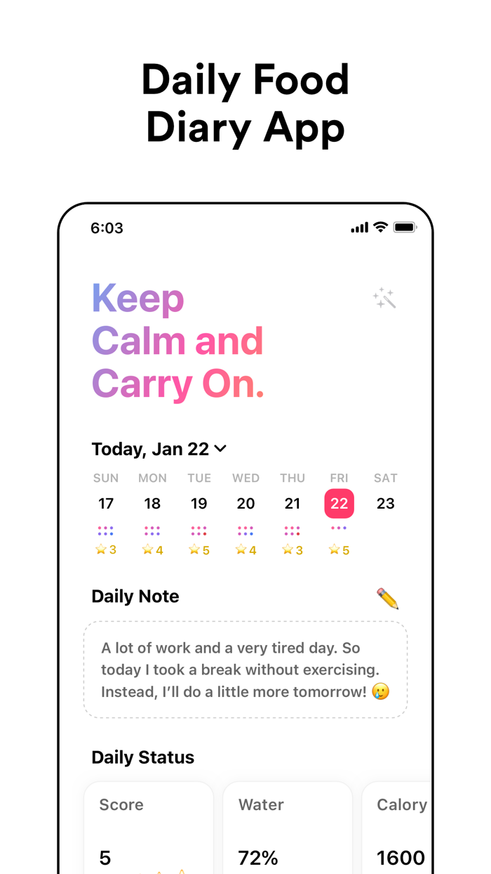Day Made - Daily Food Diary