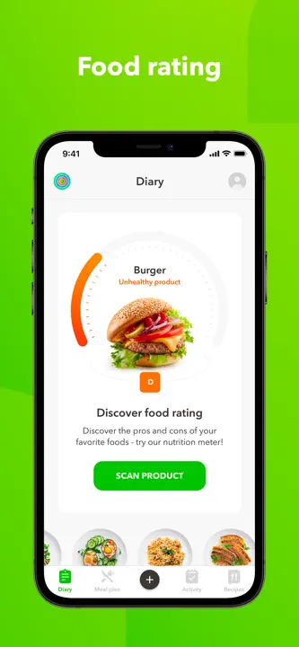 Diet & Meal Planner by GetFit: Screenshot 4 von 8