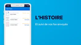 send fax from iphone - fax app iPhone Captures Décran 4