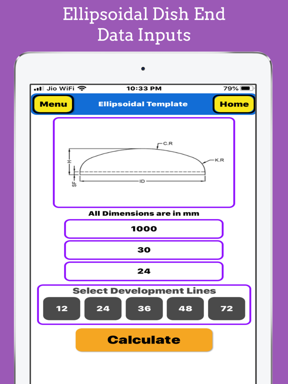 Screenshot #5 pour Ellipsoidal Template Marking