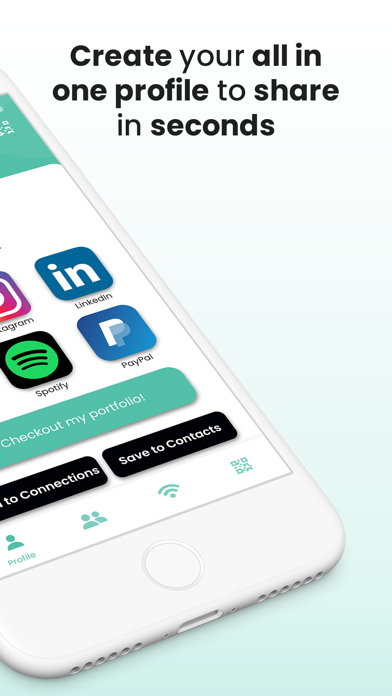 nudge – Digital Business Card Screenshot